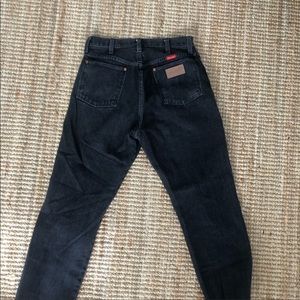 Wrangler high waisted straight jeans